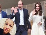Sadie Rice, 35, left, who earned £35,000 a year to cook, clean and shop for the Duke and Duchess (right) of Cambridge and their children in their Norfolk home has quit her job after the post became 'too demanding', it has been reported