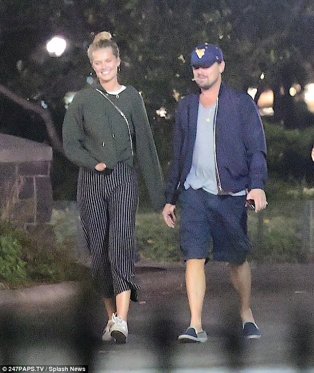 The ex factor: It was just one night earlier Toni was spotted out with her ex Leo, who she once enjoyed an 18 month romance, from 2013 to 2014