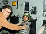 Accused again: After the first accusation by radio broadcaster Leeann Tweeden, who produced this notorious photograph, Al Franken has another woman accusing him of misconduct