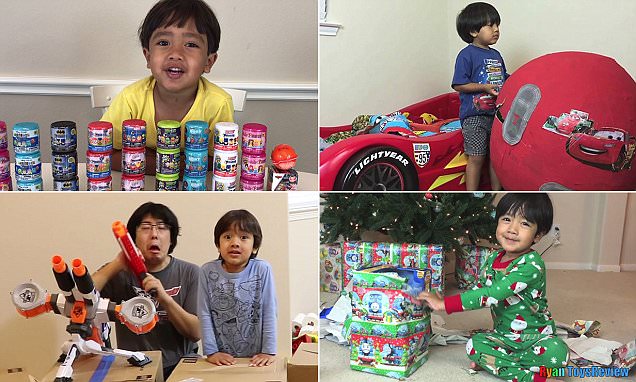 Ryan of Ryan Toysreview earns $11 million in a year