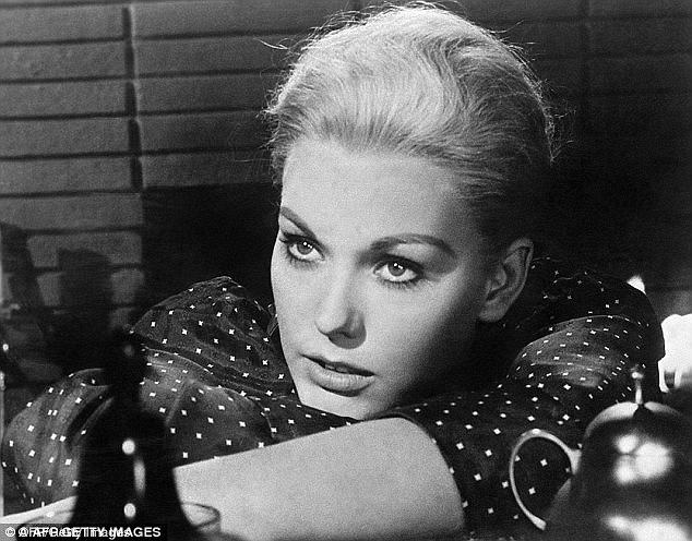 Instant icon: Kim's breakthrough role came in 1955 when she portrayed Madge Owens in Picnic opposite William Holden. After Vertigo, she struggled to keep up that momentum and took a series of lacklustre parts before a number of 'comeback roles' in the Eighties and Nineties