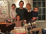 The Kushners posed for a sweet family photo to celebrate the 7th night of Hanukkah on Tuesday that Ivanka Trump uploaded to Instagram 