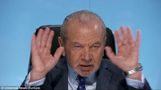 Double victory: Lord Sugar eventually decided he could not choose between the pair and awarded them both the investment