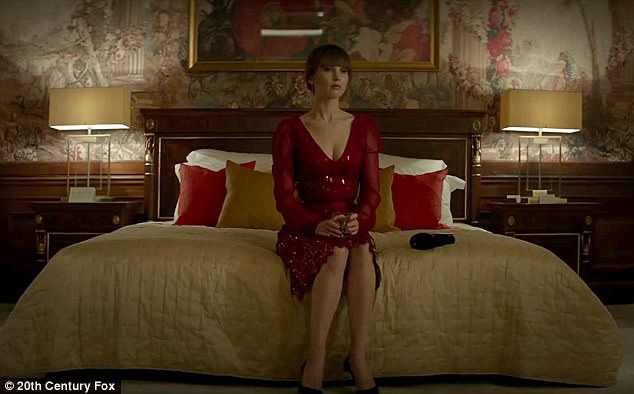 'Red Sparrow was sexual, and I haven't done anything sexy or sexual': Jennifer will next play Russian ballerina-turned-spy Dominika Egorova in Francis Lawrence's thriller Red Sparrow, which hits US/UK theaters March 2