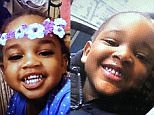 Tiffarah Paul-Wright, (left) age two, and Aiale Paul-Wright, (right) four, have now been found safe and well after they went missing from their home in Islington, north London