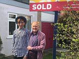 Rev Philip Clements, 79, pictured with his husband Florin Marin, 24, sold his home in Kent, pictured, for £214,750 before moving to Romania and buying a flat in Bucharest 