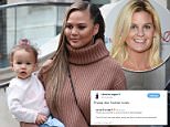A right-wing conspiracy theorist has been stripped of her Twitter verification after she posted photos of Chrissy Teigen's daughter Luna and accused her of being part of a pedophile ring