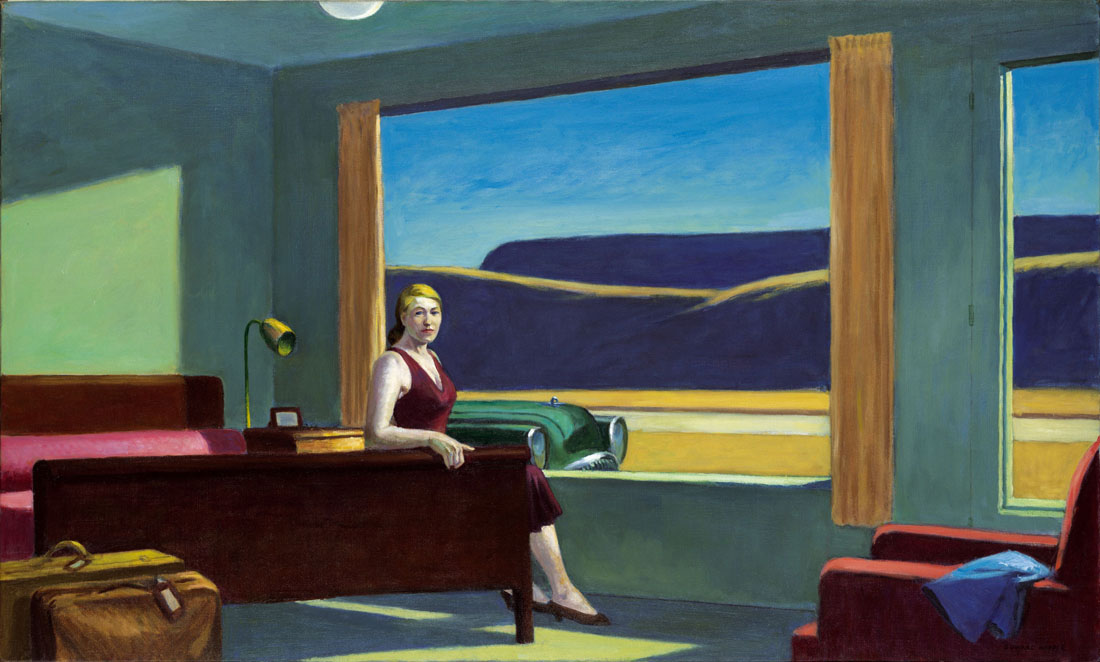 Western Motel di Edward Hopper (1957)