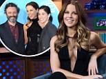 WATCH WHAT HAPPENS LIVE WITH ANDY COHEN -- Pictured: Kate Beckinsale -- (Photo by: Charles Sykes/Bravo/NBCU Photo Bank via Getty Images)