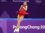 Mirai Nagasu of the United States competes in the Figure Skating Team Event Ladies Single Free Skating on day three of the PyeongChang 2018 Winter Olympic Games