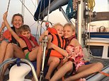 Caspar Craven, 45, claims sailing around the world saved his marriage and family