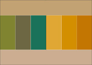 таблица сочетания бежевого цвета