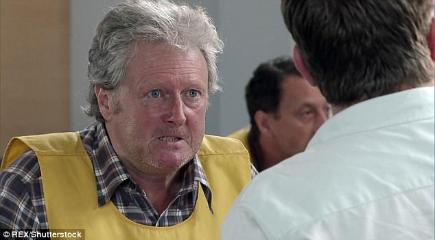 Comeback:Coronation Street's Jim McDonald (Charles Lawson) will return to the cobbles in the coming weeks as soap bosses teased an 'explosive' comeback for the hardman