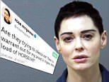 Rose McGowan (above in her Tuesday mugshot) was arraigned on cocaine charges on Thursday days after alleging the drugs were planted to discredit her