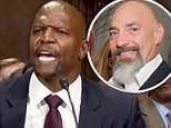 Standing strong: Terry Crews spoke about the night he was allegedly assaulted by WME agent Adam Venit in testimony on Capitol Hill (Crews above on Tuesday)