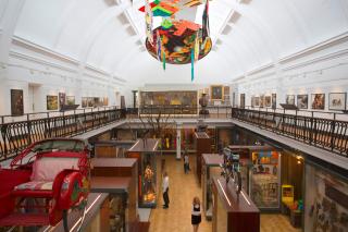 The Horniman’s new World Gallery, which holds more than 3,000 exhibits