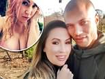 Melissa Meeks, 38, posted a selfie on Instagram showing off her ample cleavage spilling out of a very low-cut pink top just hours before her lingerie-themed divorce party on Saturday