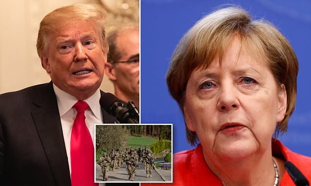 Trump weighs potential large scale withdrawal military from Germany