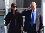Mr Trump, who will be accompanied by wife Melania (pictured together on a previous trip), is likely to spend very little time in London apart from staying overnight at the US embassy