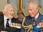 Battle of Britain veteran Squadron Leader Geoffrey Wellum (pictured with the Prince of Wales), has died at the age of 96
