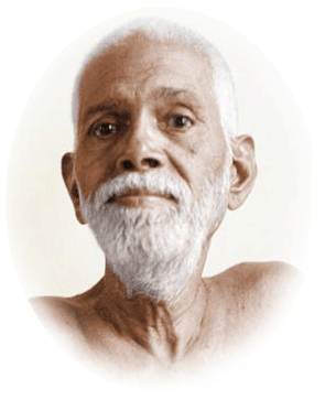 Photograph of Bhagavan Sri Ramana Maharshi