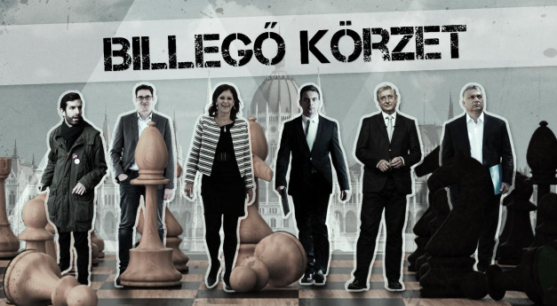 A Magyar Nemzet Billegő körzet kampányrovatának plakátja