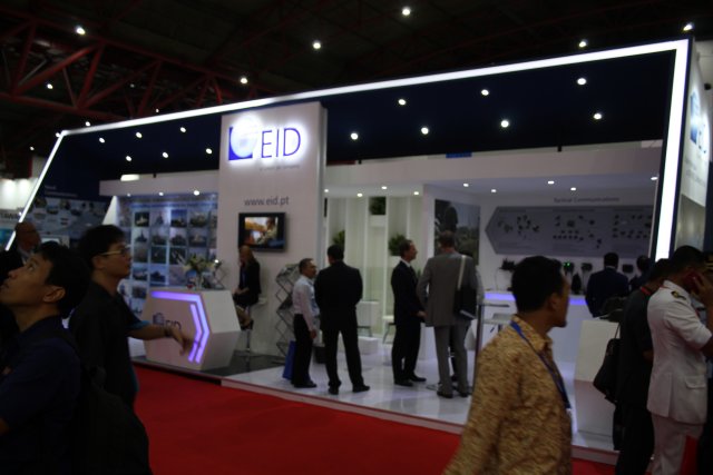 The Portuguese EID presents its naval and land communications systems at Indodefence 2016
