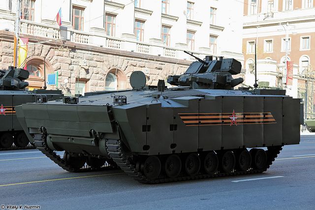 Russian Company Tractor Plants Group plans to test new Kurganets-25 tracked armoured in 2017 640 001