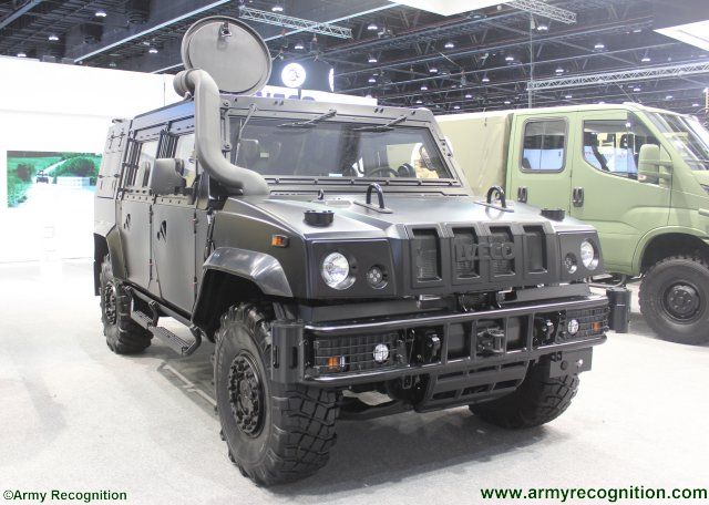 IVECO new LMV variant suited for Public Order Missions emerges at IDEX 2017 640 001