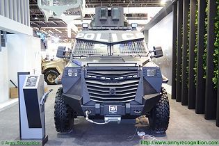 Titan-V Inkas 4x4 APC V-hull armored personnel carrier vehicle technical data sheet specifications pictures video description information intelligence photos images identification United Arab Emirates Automotive army defence industry military technology