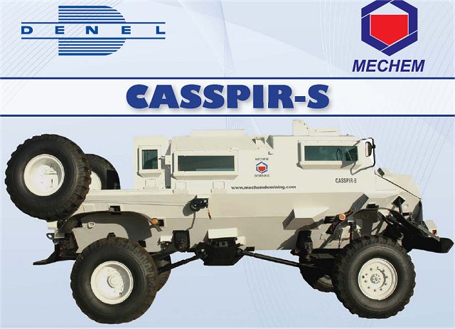 Denel Mechem South Africa develops short version of Casspir APC under the name of Casspir-S 640 001