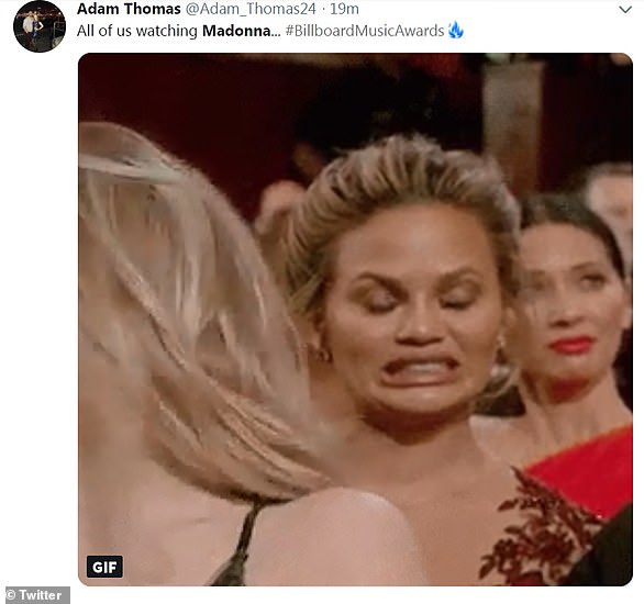 Ouch: One user even used the infamous Chrissy Teigen face meme