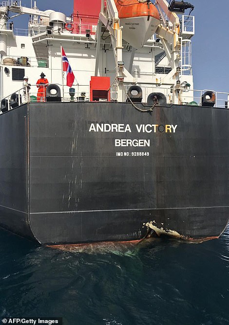 Norwegian oil tanker Andrea Victory