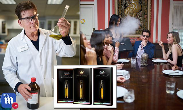 Charlie Sheen is launching his own line of cannabis vapes