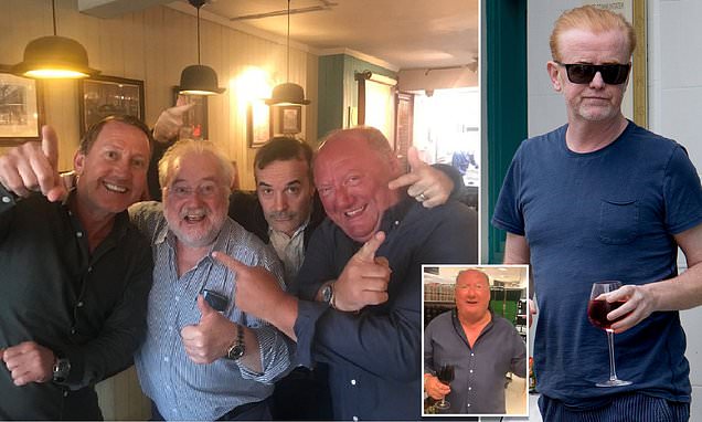 Chris Evans and pals thrown out of a pub after barmaid complained about 'highly offensive'
