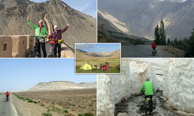 Grandparents travel from Britain to the Great Wall of China – on their BIKES 
