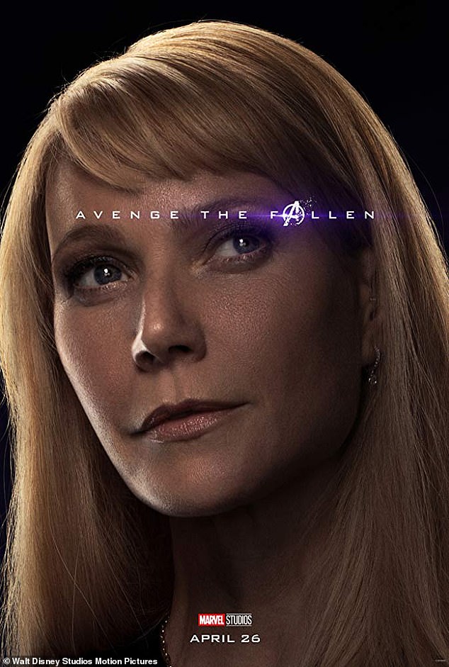 Confusing: In the Brentwood blonde's defense, she played the Stark Industries CEO in seven total Marvel films - which concluded this spring with the Russo Brothers' Avengers: Endgame