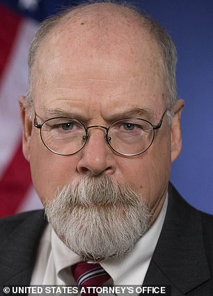 Barr appointed John Durham (above), the U.S. attorney in Connecticut, to head the inquiry