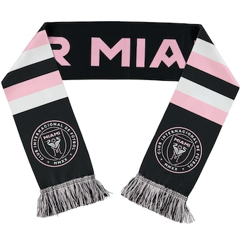 Inter Miami CF Bar Scarf - Black/Pink