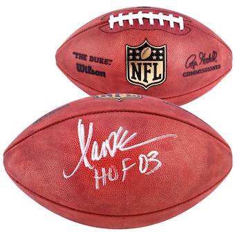 Marcus Allen Los Angeles Raiders Fanatics Authentic Autographed Duke Pro Football with "HOF 03" Inscription