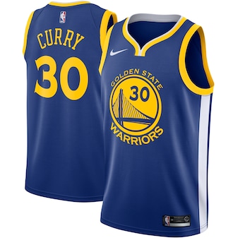 Stephen Curry Golden State Warriors Nike Swingman Jersey Royal - Icon Edition