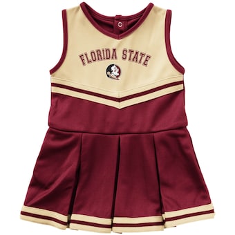 Florida State Seminoles Colosseum Girls Infant Pinky Cheer Dress - Garnet