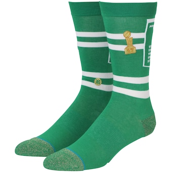 Boston Celtics Stance Trophy Banner Crew Socks