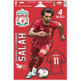 Mohamed Salah Liverpool WinCraft 11" x 17" Player Multi-Use Decal Sheet