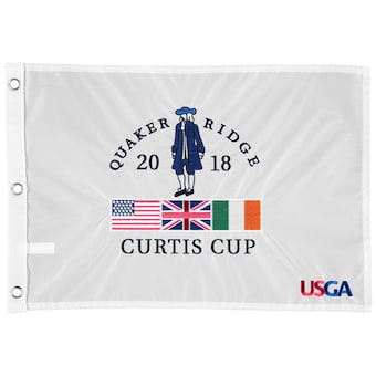 2018 Curtis Cup 20.25" x 13.5" Premium Embroidered Match Hole Flag