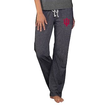 Indiana Hoosiers Concepts Sport Women's Quest Knit Pants - Charcoal