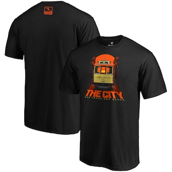 San Francisco Shock Fanatics Branded Hometown Collection T-Shirt - Black