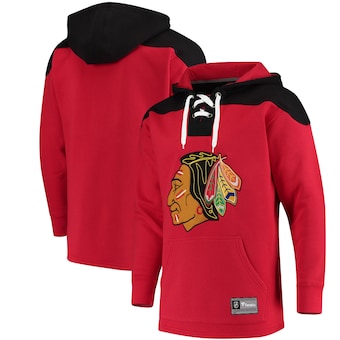 Chicago Blackhawks Fanatics Branded Franchise Pullover Hoodie - Red