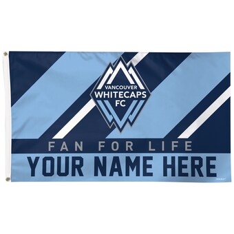 Vancouver Whitecaps FC WinCraft Personalized 1-Sided Deluxe 3' x 5' Flag
