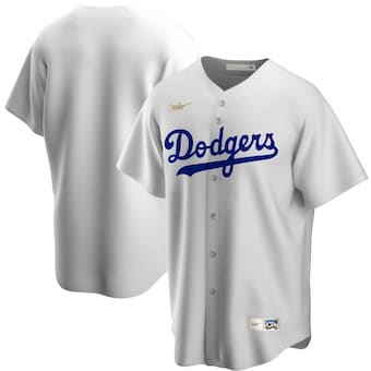 Brooklyn Dodgers Nike Home Cooperstown Collection Team Jersey - White